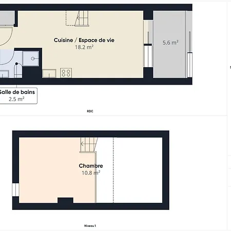 Appartamento 50m De La - Pour 5 - Terrasse Longeville-sur-Mer